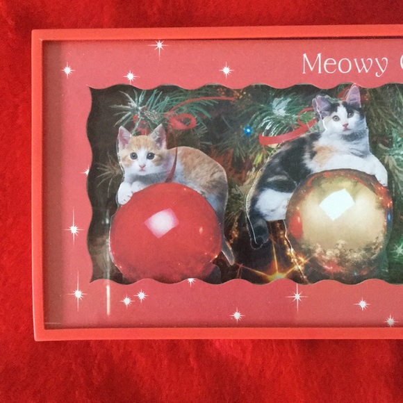 Meowy Christmas 3D Frame - Picture 3 of 5
